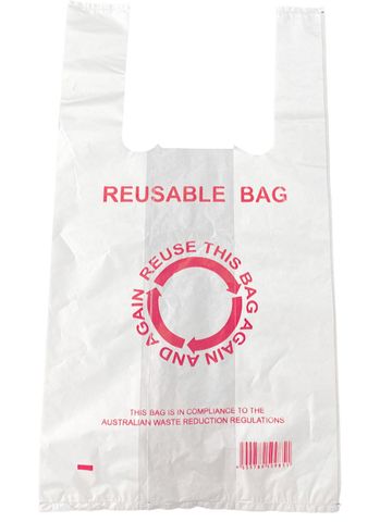 Small Carry Bag - 40um x (220+130)x420mm - Printed 10P/9kg