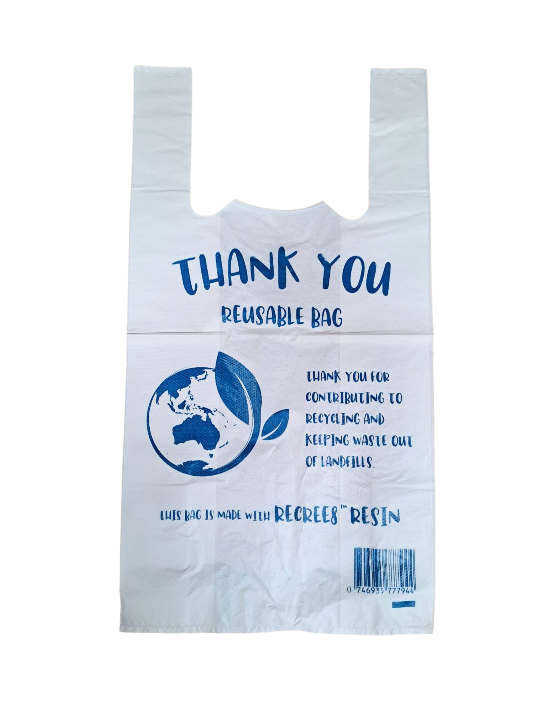 Medium Carry Bag - 40um x (260+150)x500mm - Printed 10P/9kg