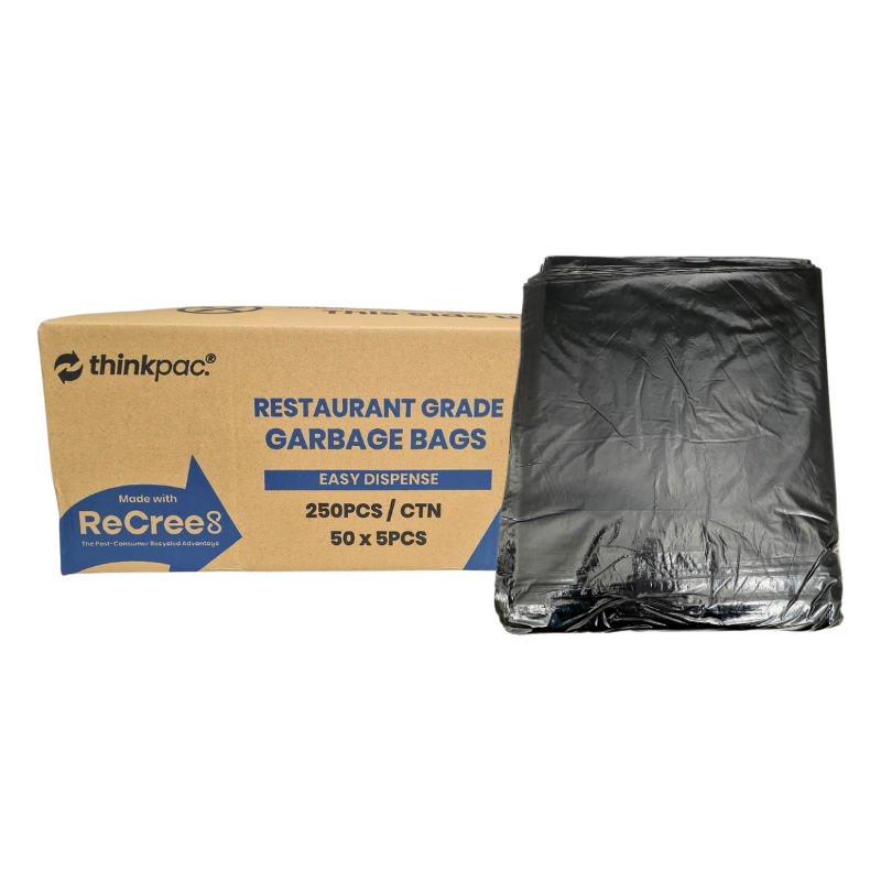 * Bin Liner 72lt - HD 760x900mm - Black 25x10P