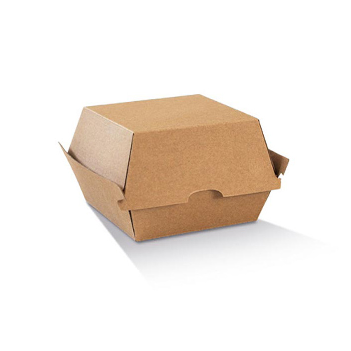 Corrugated Burger Box High 113x111x100 - Brown 50x4P