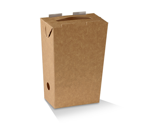 +Chip Boxes Large 97x47x150mm - Brown 250s