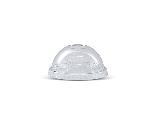 84mm PET Dome Lid 10/12oz - Die-cut - 100x10P