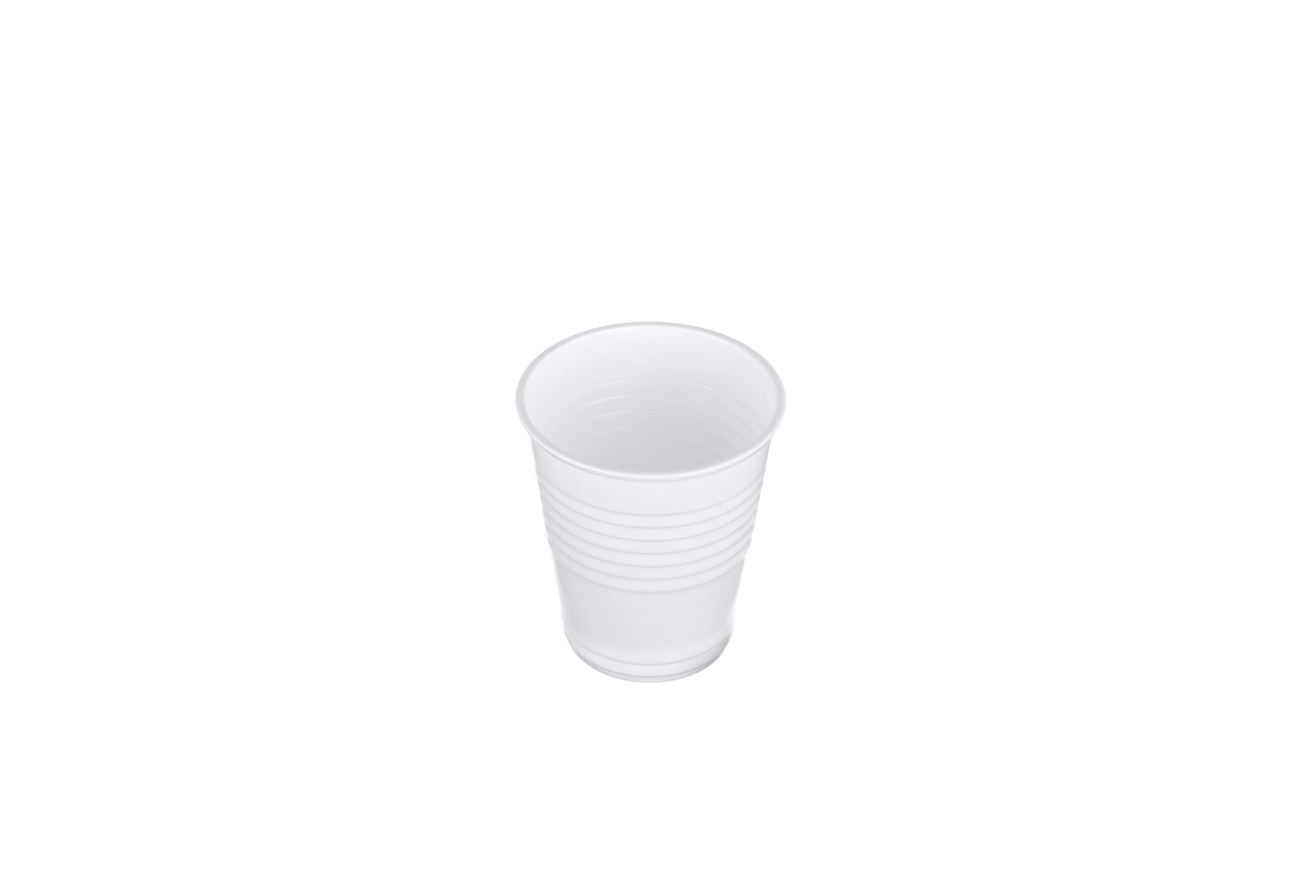 Plastic Cup 6oz/180ml - White 50x20P