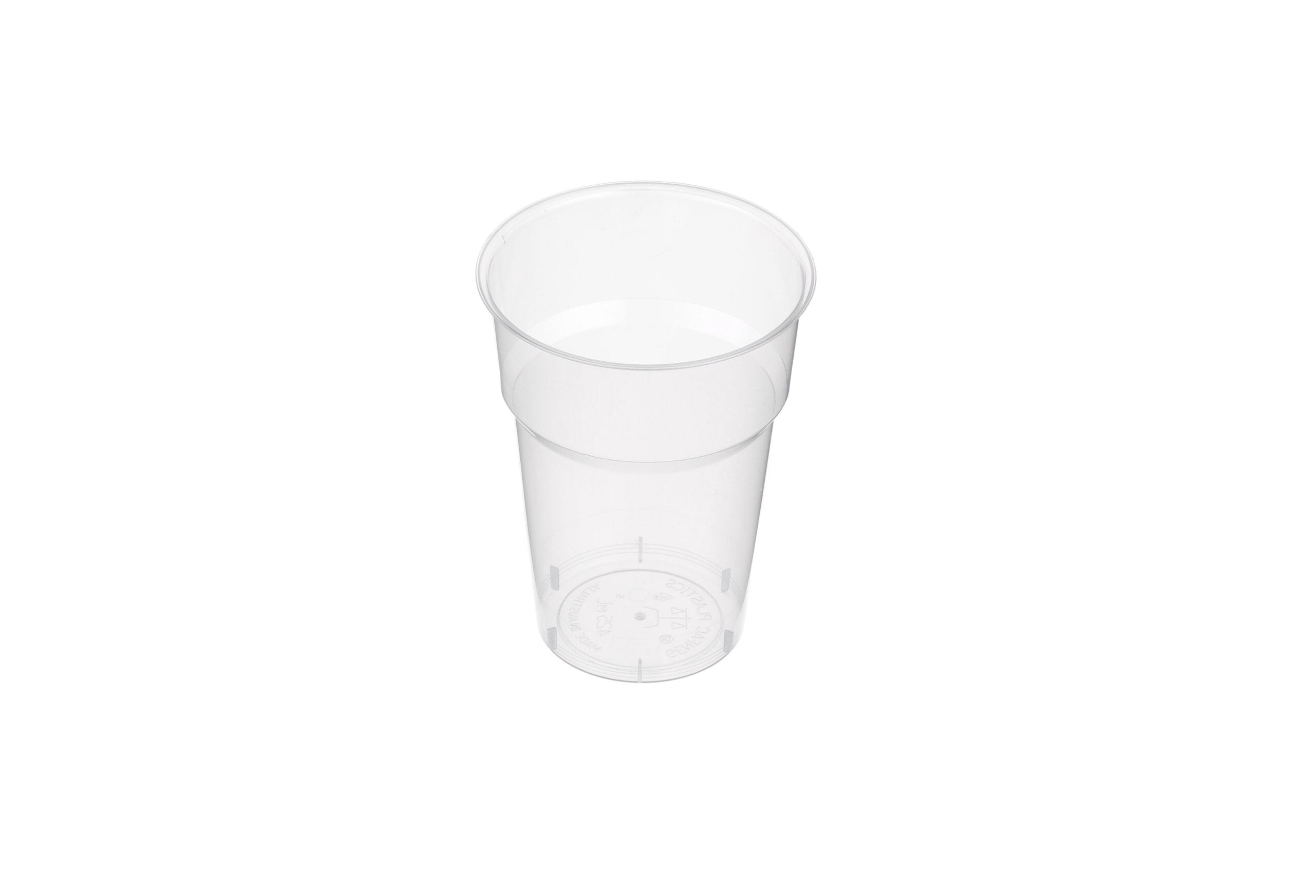 90mm PP Cup 15oz /425ml - Clear 50x20P