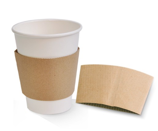 Cup Sleeve 80mm - Brown 100x10P