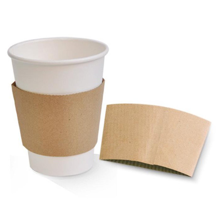 Cup Sleeve 90mm - Brown 100x10P