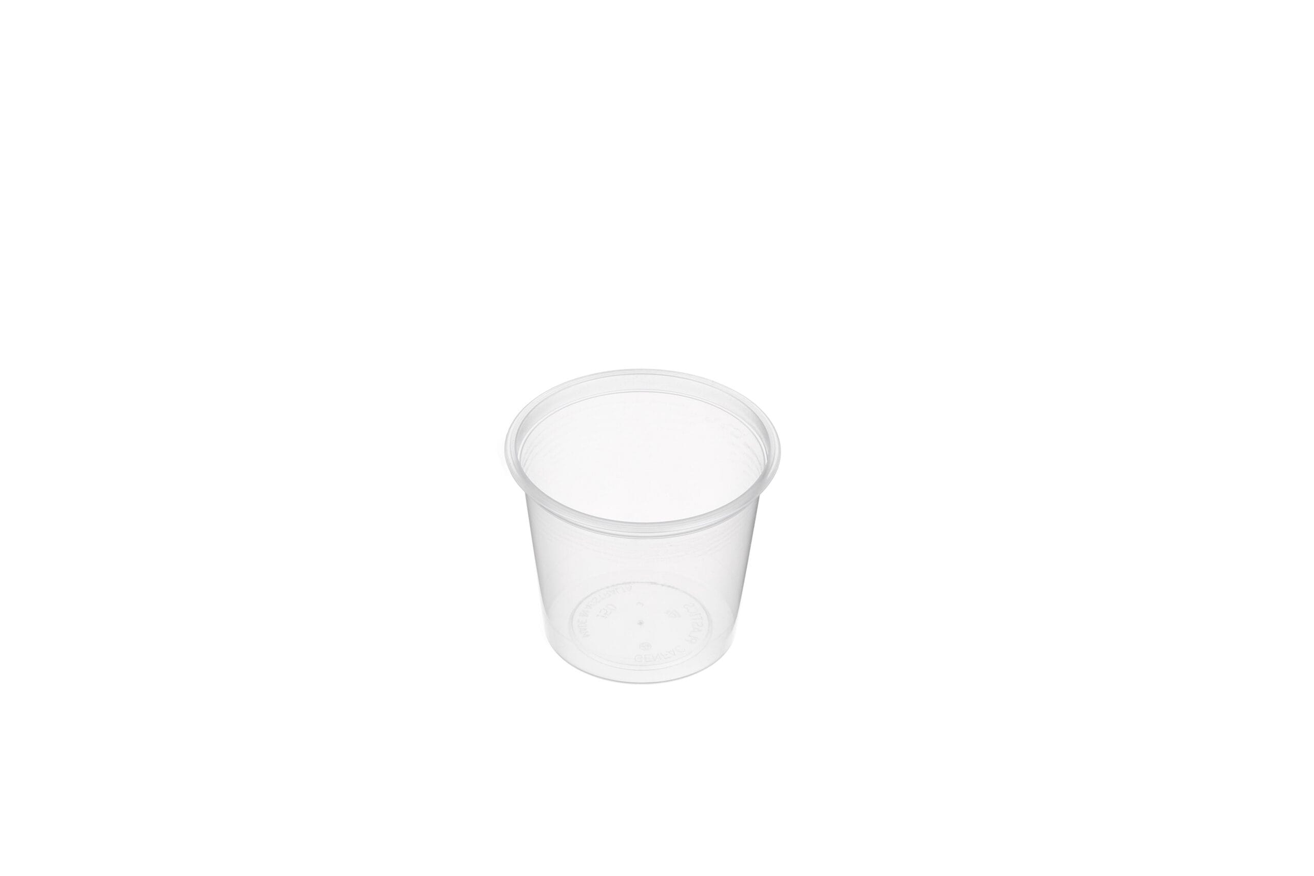 Sauce Container 150ml - Plastic Natural 50x20P