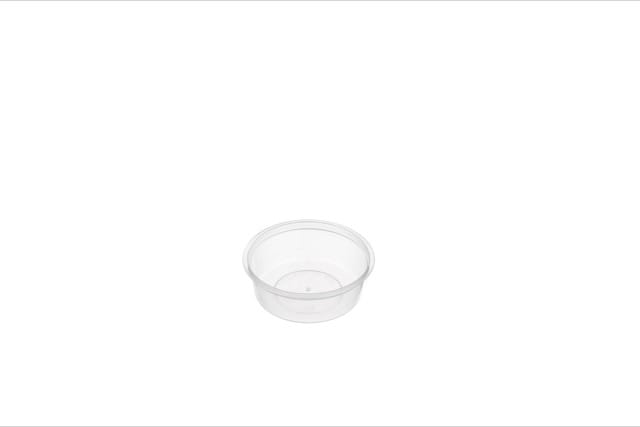 Sauce Container 50ml - Plastic Clear - 50x20P