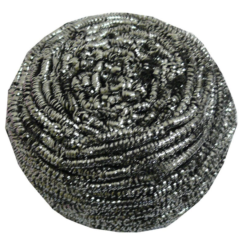 Stainless Steel Scourer 50g - Grey 6pcs/pack