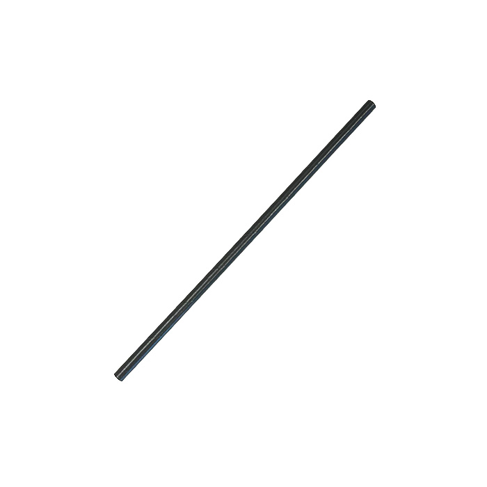 Regular Straw Paper 6x197mm - Black 50x50P