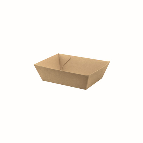 Corrugated Tray No.1 - Fluted Board131x91x50mm - Brown 50x10P
