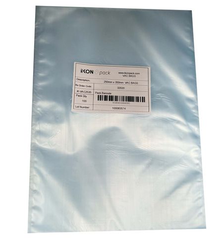 Vacuum Bags 250 x350mmx70um - 100x10P