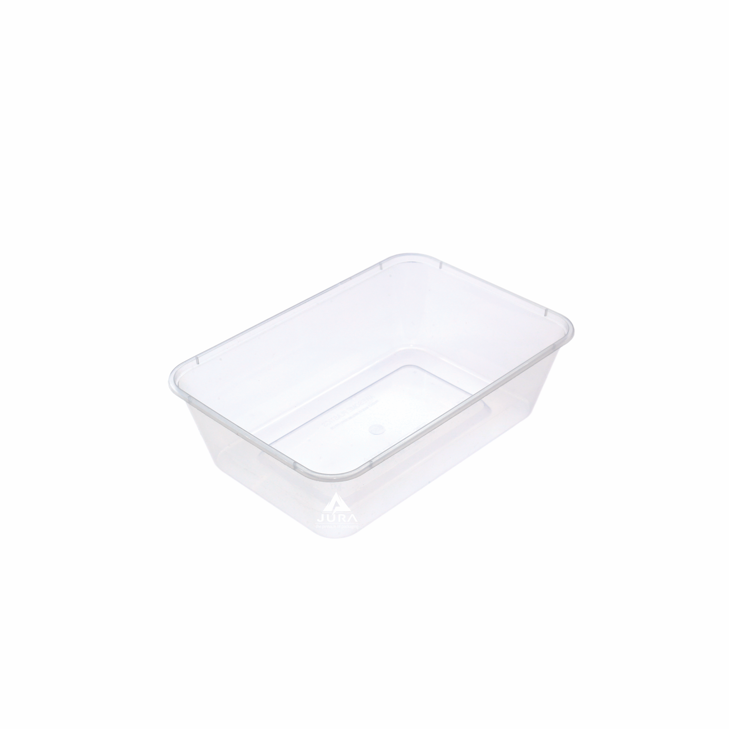 Rectangular Container 650ml - Plastic 175x118x49mm - Awesome Clear 50x10P