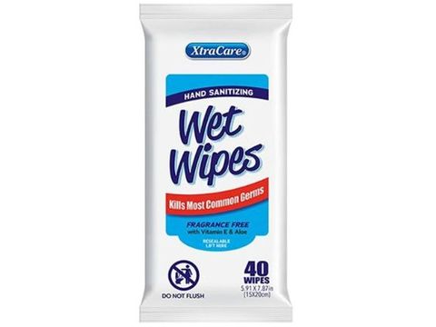 Xtracare Hand Sanitizing Wet Wipes 40s/p
