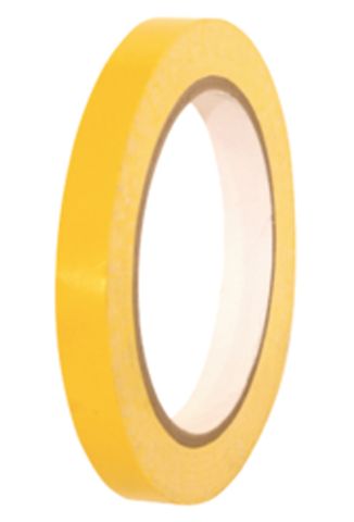PVC Tape Yellow PVC 12mm x 66m -1ROLL