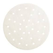 Dim Sum Paper 5in - Circles with Holes White 500s