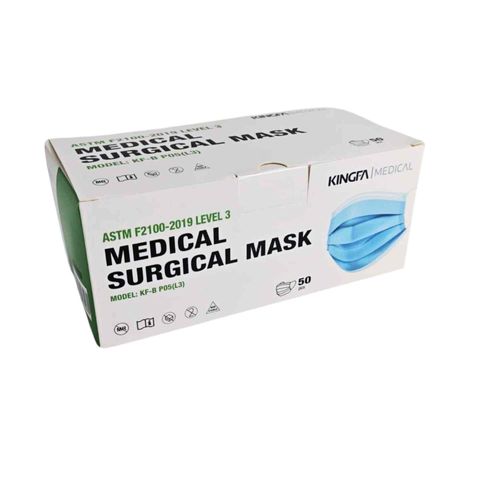 ++3PL-Disposable Mask with Ear Loops - TGA 50s