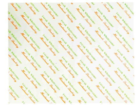 Deli Paper Wraps Poly Coated - 1/2cut 410x330mm - Fresh & Heathy 800s
