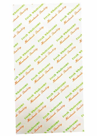 Deli Paper Wraps Poly Coated - 1/3cut 410x220mm - Fresh & Heathy 1200s