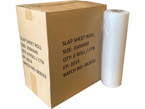 * Perforated Slap Sheet - Plastic 440x350mm 1Roll