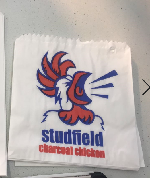 +++Studfield Charcoal Chicken - 1 Long GPL White with logo - 500s/P